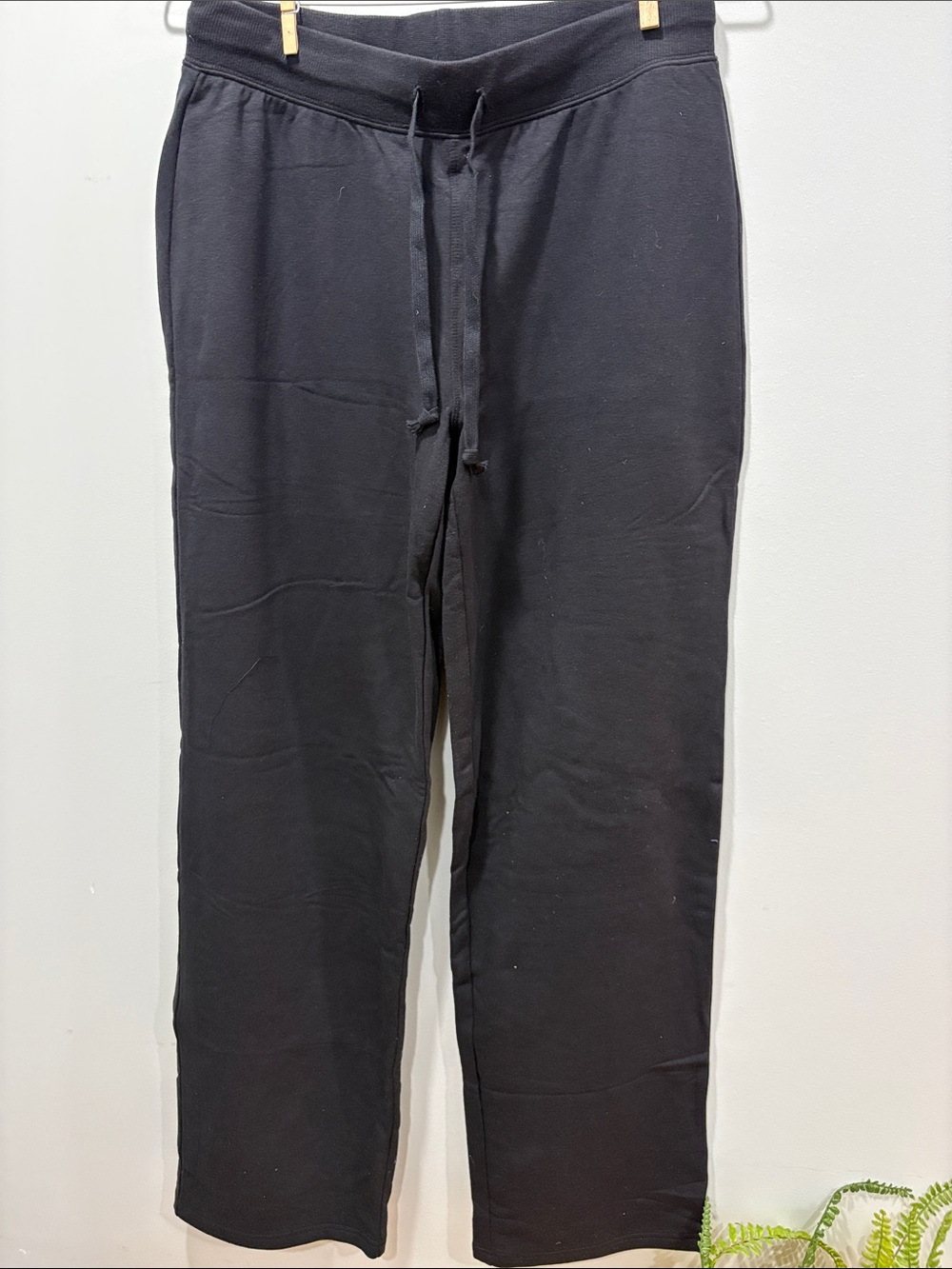 Women’s real comfort by Chadwick Soft Black Drawstring Sweatpants